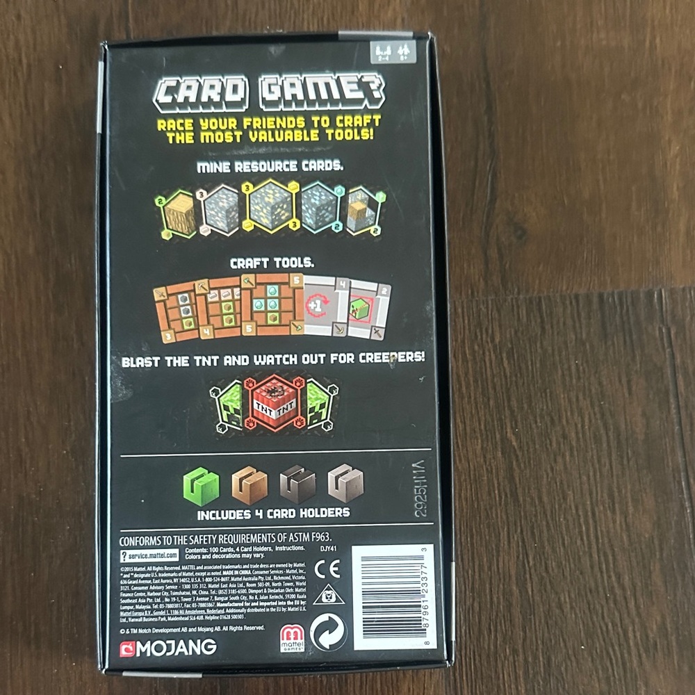 Minecraft Card Game? – Green Strategy Card Game - Picture 2 of 11